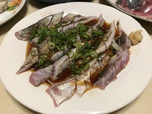 大阪湾奥で釣ったサバのタタキ風が超絶美味い！