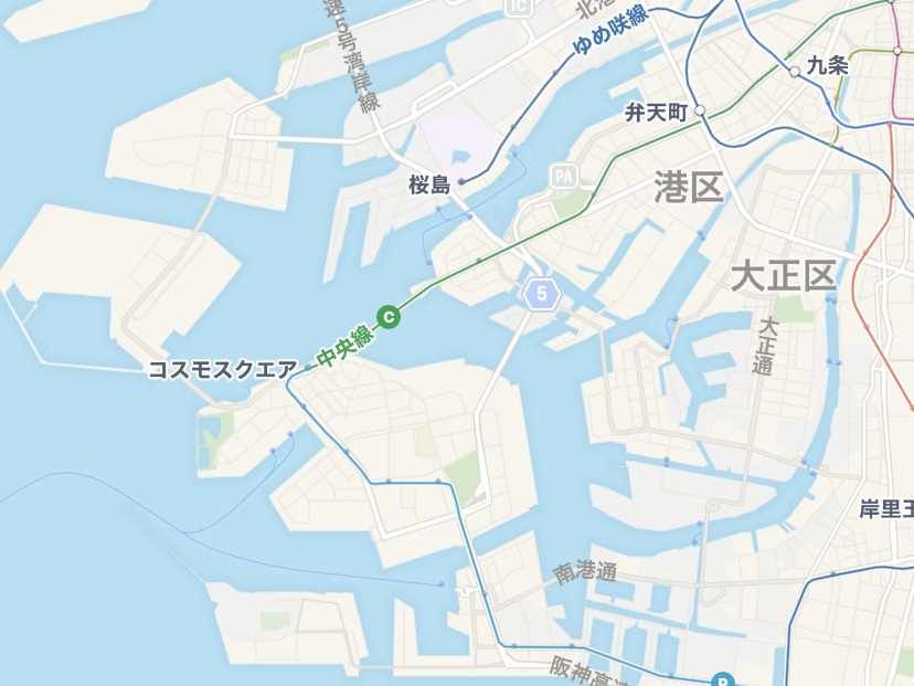 初夏の大阪湾奥でシーバスを探すコツ こもチックの釣りブログ 仮